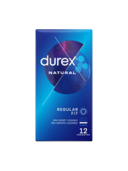 DUREX NATURAL PLUS 12 UNIDADES