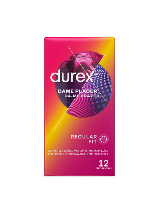 DUREX DAME PLACER 12 UNIDADES