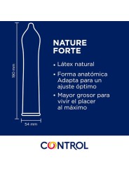 CONTROL PRESERVATIVOS NATURE FORTE 144 UNIDADES