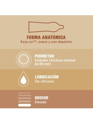 DUREX PRESERVATIVOS REAL FEEL SIN LATEX 12 UNIDADES