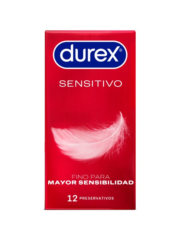DUREX PRESERVATIVOS SENSITIVO 12 UNIDADES