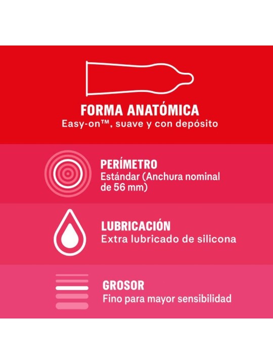 DUREX PRESERVATIVOS SENSITIVO 12 UNIDADES