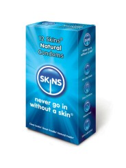 SKINS PRESERVATIVO NATURAL PACK 12 UDS