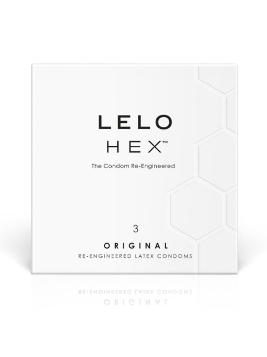 LELO HEX PRESERVATIVO CAJA 3 UDS