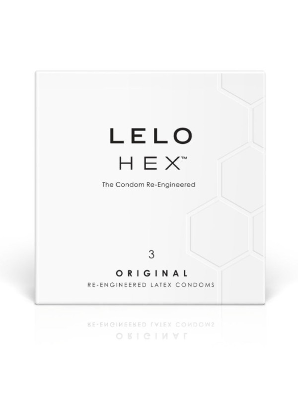 LELO HEX PRESERVATIVO CAJA 3 UDS