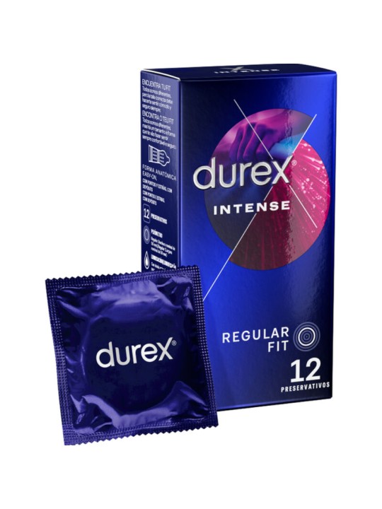 DUREX INTENSE ORGASMIC 12 UNIDADES
