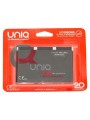 UNIQ FREE PRESERVATIVOS CON ARO PROTECTOR SIN LATEX 3 UNIDADES