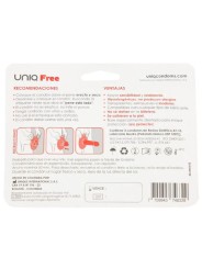 UNIQ FREE PRESERVATIVOS CON ARO PROTECTOR SIN LATEX 3 UNIDADES