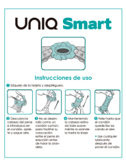 UNIQ SMART PRESERVATIVOS PRE ERECCION SIN LATEX 3 UNIDADES