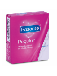 PASANTE CONDOM GAMA REGULAR 3 UNIDADES
