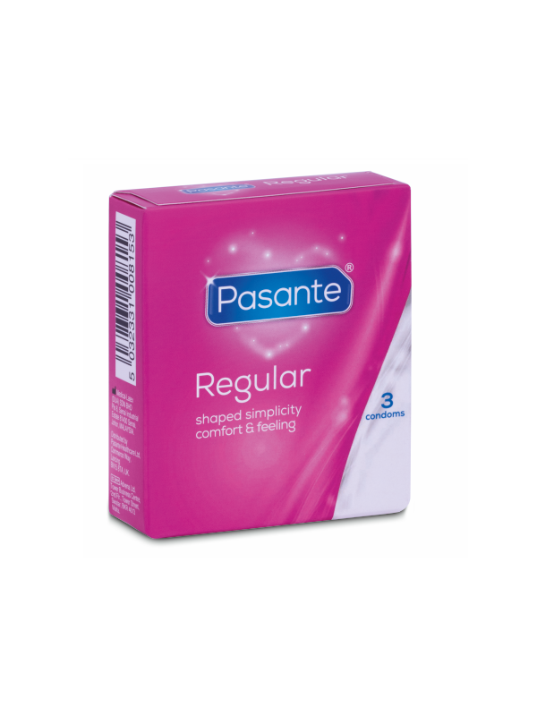 PASANTE CONDOM GAMA REGULAR 3 UNIDADES