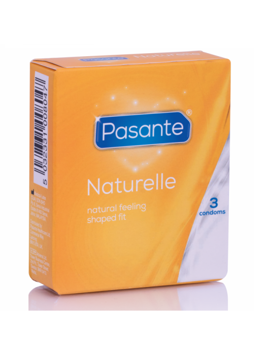 PASANTE CONDOM GAMA NATURELLE 3 UNIDADES
