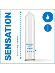 PASANTE PRESERVATIVOS SENSITIVE ULTRAFINO 144 UNIDADES