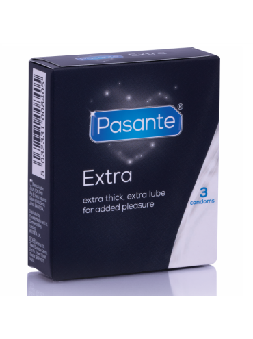 PASANTE EXTRA PRESERVATIVO EXTRA GRUESOS 3 UNIDADES