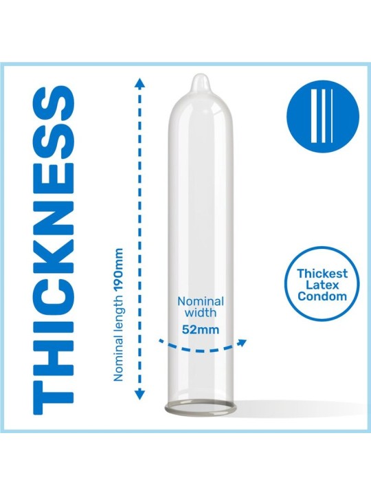 PASANTE EXTRA PRESERVATIVO EXTRA GRUESOS 12 UNIDADES