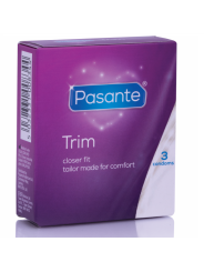 PASANTE PRESERVATIVOS TRIM MS DELGADO 3 UNIDADES