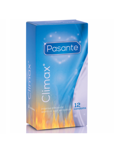 PASANTE CLIMAX 6 EFECTO CALOR 6 EFECTO FRIO 12UNIDADES