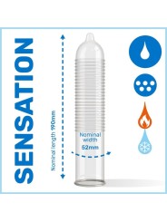 PASANTE CLIMAX 6 EFECTO CALOR 6 EFECTO FRIO 12UNIDADES