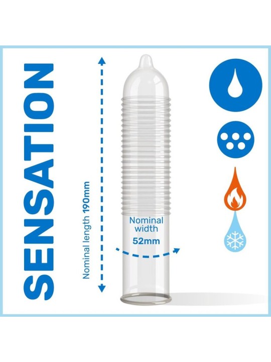 PASANTE CLIMAX 6 EFECTO CALOR 6 EFECTO FRIO 12UNIDADES