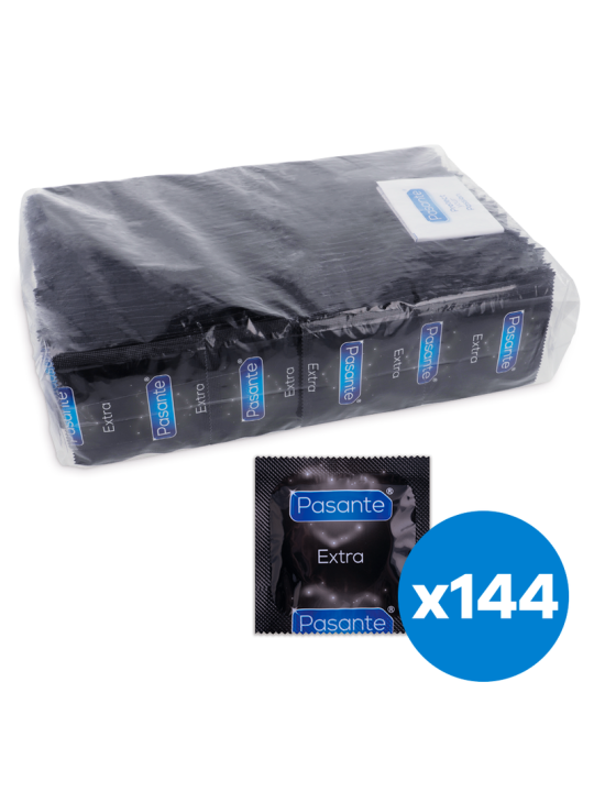 PASANTE EXTRA PRESERVATIVO EXTRA GRUESOS 144 UNIDADES