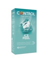 CONTROL ICE FEEL PRESERVATIVOS EFECTO FRIO 10 UNIDADES