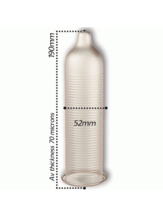 PASANTE PRESERVATIVO EFECTO FRIO BOLSA 144 UNIDADES