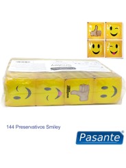 PASANTE PRESERVATIVO SMILEY BOLSA 144 UNIDADES