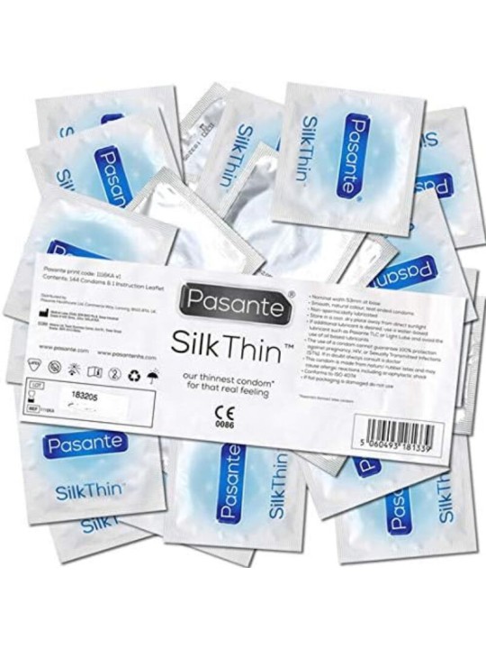 PASANTE PRESERVATIVO SILK THIN MS FINO 144 UNIDADES