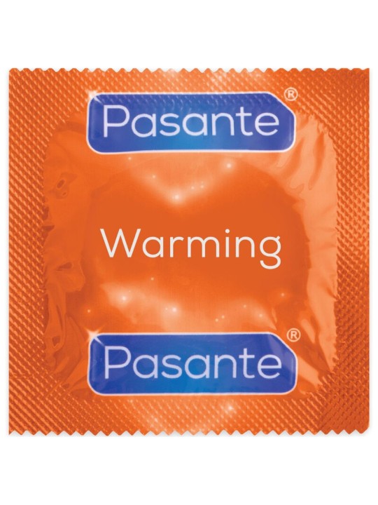 PASANTE PRESERVATIVO EFECTO CALOR BOLSA 144 UNIDADES