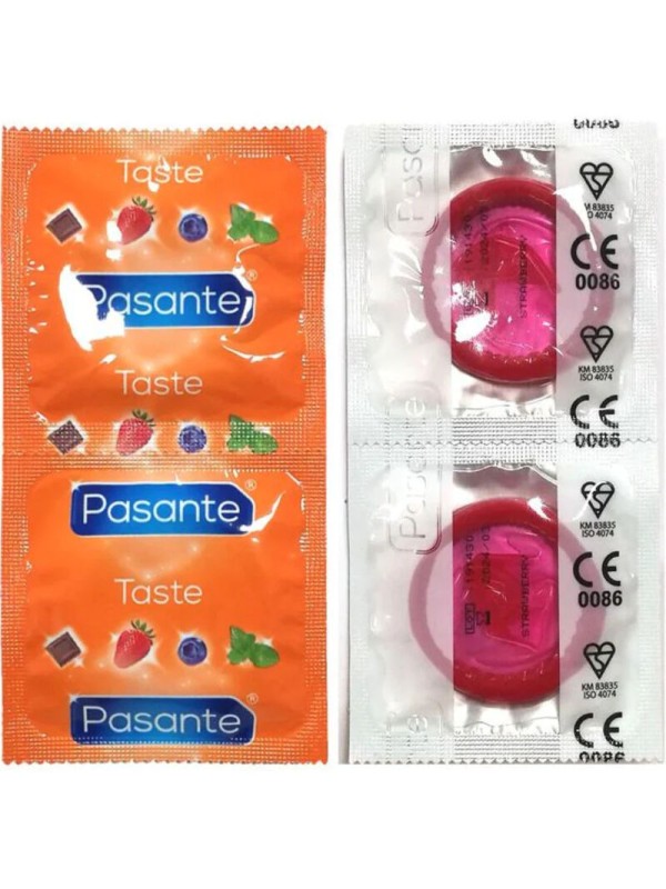 PASANTE PRESERVATIVO SABOR FRESA BOLSA 144 UNIDADES