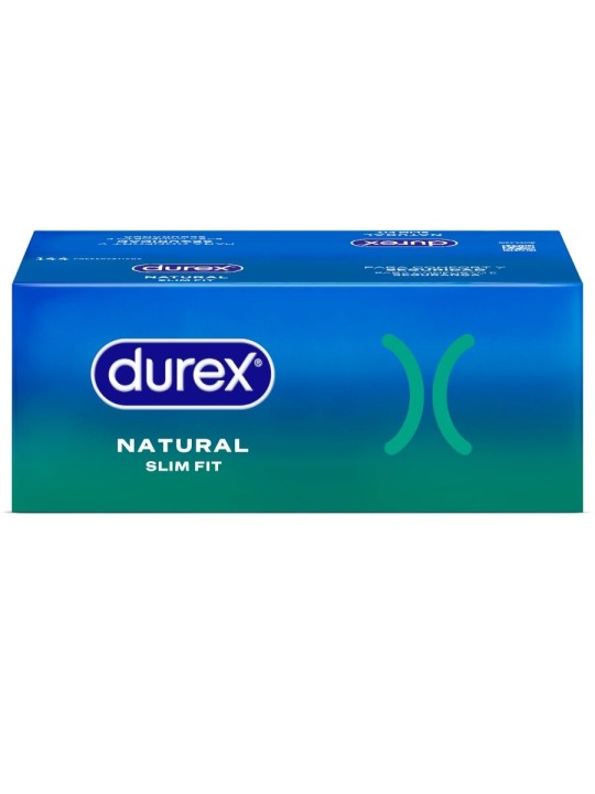 DUREX NATURAL SLIM FIT BASIC 144 UNIDADES