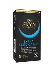 SKYN PRESERVATIVO EXTRA LUBRICADO 10 UNIDADES