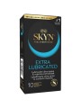 SKYN PRESERVATIVO EXTRA LUBRICADO 10 UNIDADES