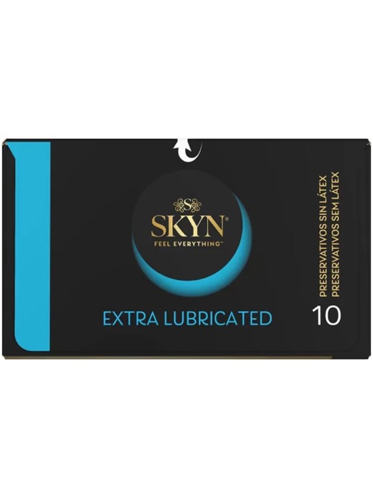 SKYN PRESERVATIVO EXTRA LUBRICADO 10 UNIDADES