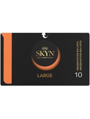 SKYN PRESERVATIVO LARGE AJUSTE EXTRA 10 UNIDADES
