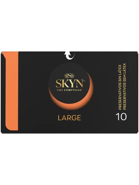 SKYN PRESERVATIVO LARGE AJUSTE EXTRA 10 UNIDADES