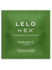 LELO HEX ORGANIC PRESERVATIVO CAJA 3 UDS