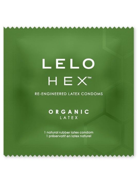 LELO HEX ORGANIC PRESERVATIVO CAJA 3 UDS