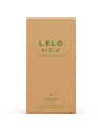 LELO HEX ORGANIC PRESERVATIVO CAJA 12 UDS