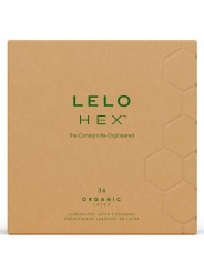 LELO HEX ORGANIC PRESERVATIVO CAJA 36 UDS