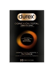 DUREX CONEXION TOTAL ULTRA FINO PLUS SIN LATEX 20 UNIDADES