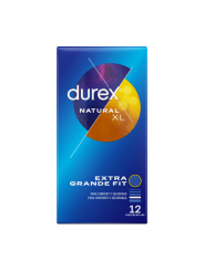 DUREX NATURAL XL 12 UNIDADES