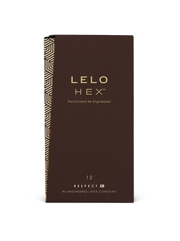 LELO HEX PRESERVATIVO RESPECT XL 12 PACK