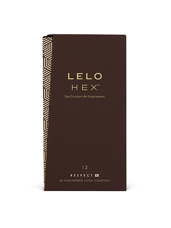 LELO HEX PRESERVATIVO RESPECT XL 12 PACK