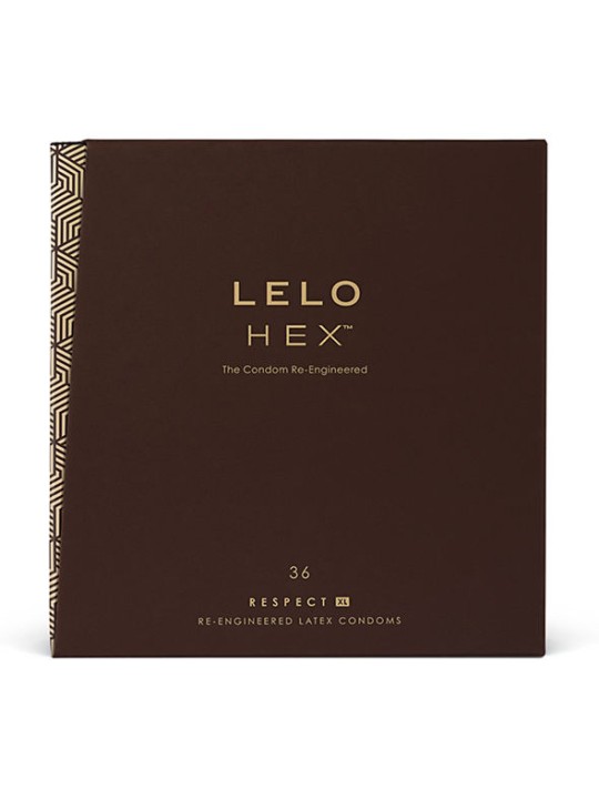 LELO HEX PRESERVATIVO RESPECT XL 36 PACK