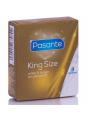PASANTE PRESERVATIVOS KING MS LARGOS Y ANCHOS 3 UNIDADES