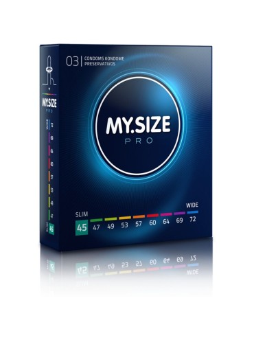 MY SIZE PRO PRESERVATIVOS 45 MM 3 UNIDADES