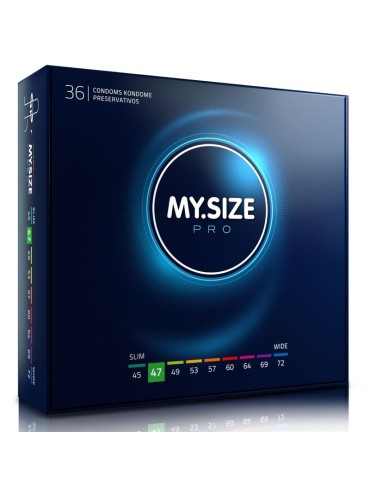 MY SIZE PRO PRESERVATIVOS 47 MM 36 UNIDADES