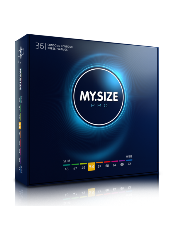 MY SIZE PRO PRESERVATIVOS 53 MM 36 UNIDADES