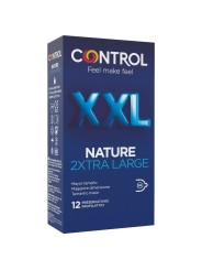 CONTROL NATURE 2XTRA LARGE PRESERVATIVOS XXL 12 UNDS